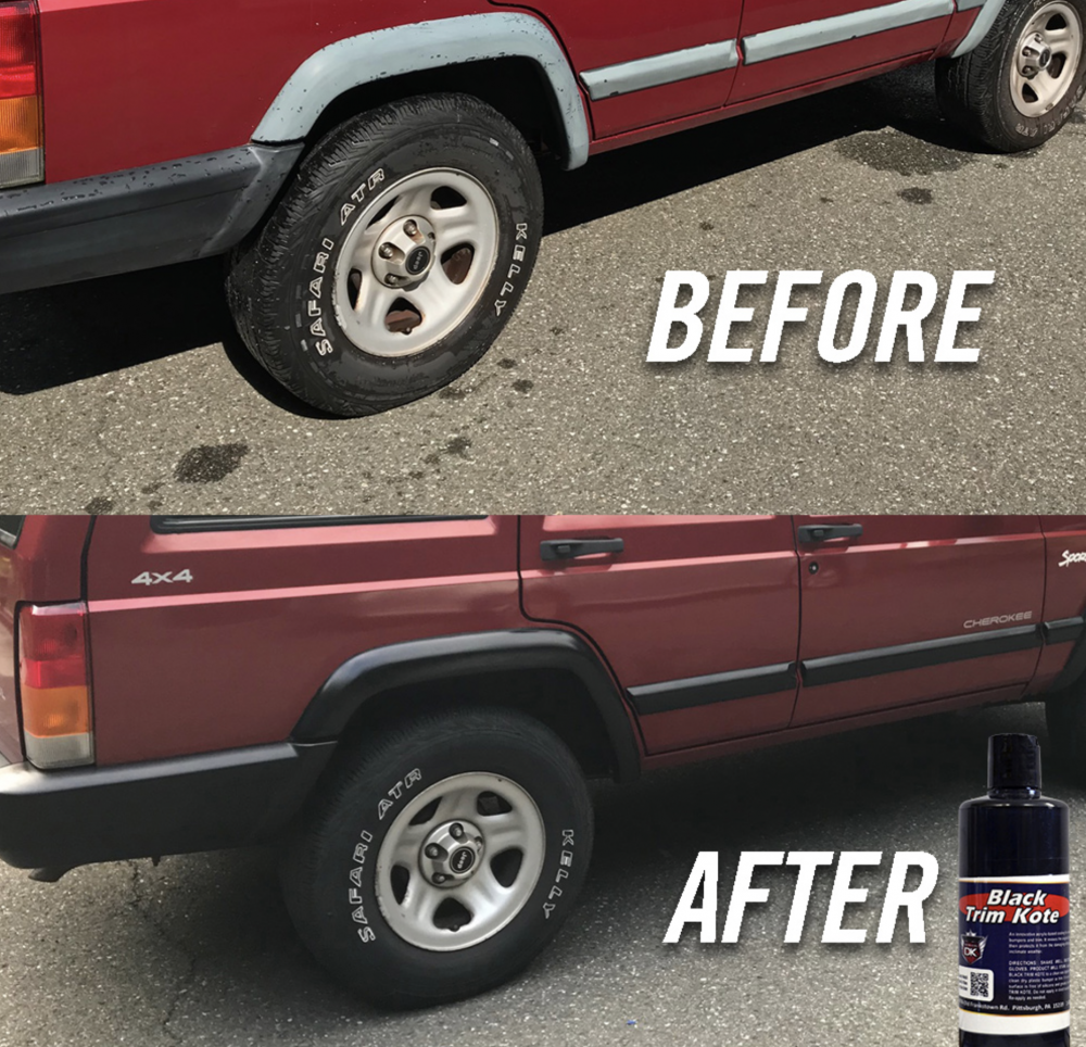 Plastic Trim Restoration, Cowboy Auto Detailing